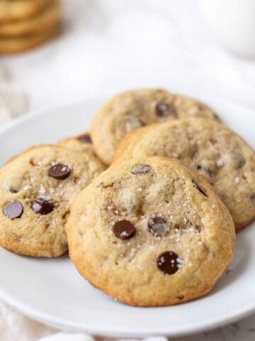 chocolate chip brown butter cookies