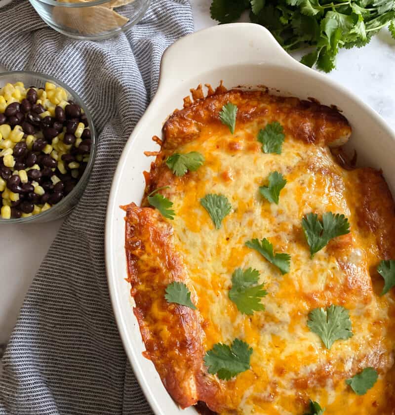 Black Bean and Corn Enchiladas CC's Table