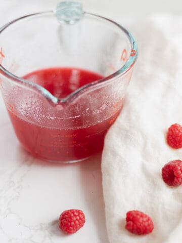 raspberry simple syrup