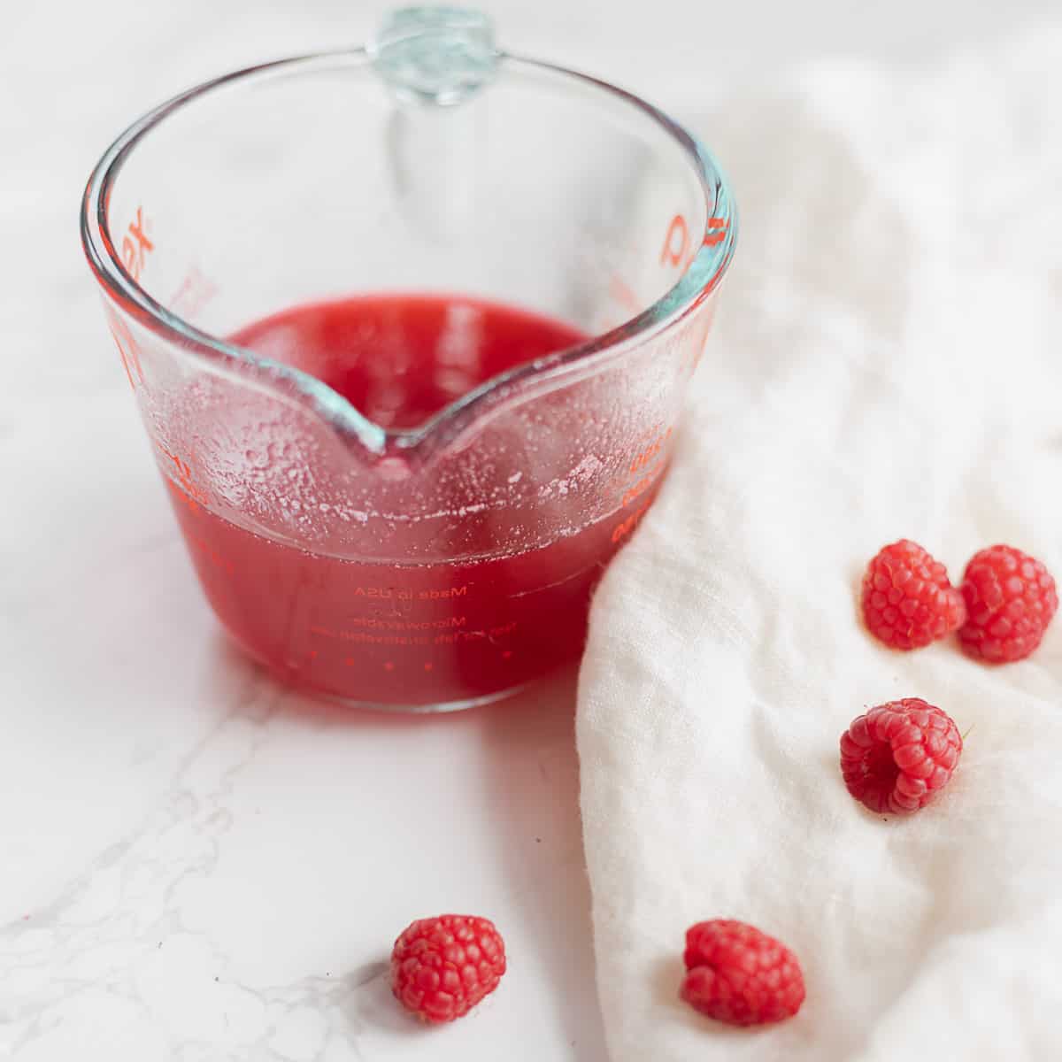 raspberry simple syrup